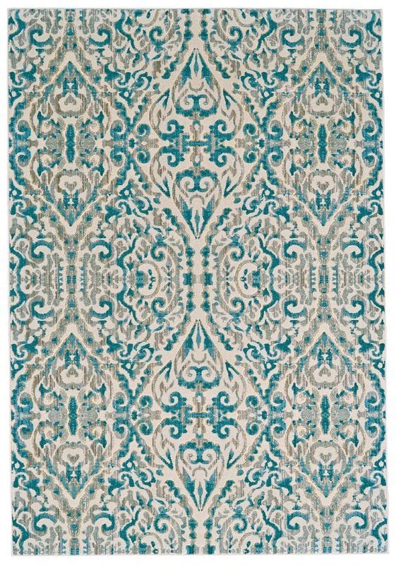 Ковер бирюзовый