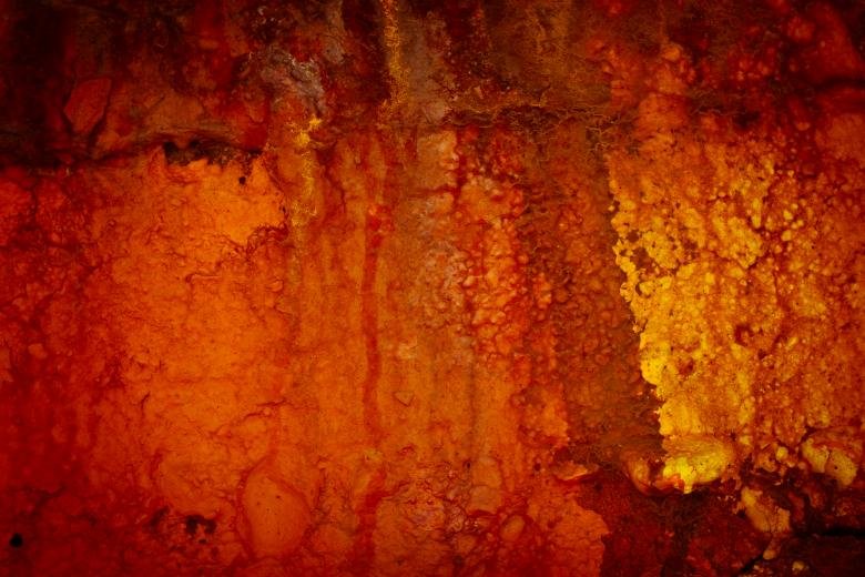 Текстура оранжевого металла