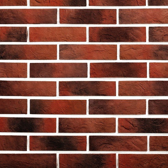Кирпич лицевой красный флэшинг 1nf гладкий
