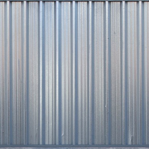 Забор текстура металл
