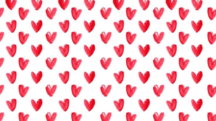Сердечки фон