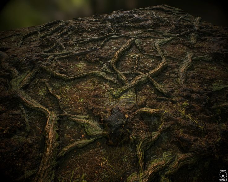 Корни текстура