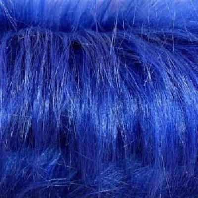 Синий мех