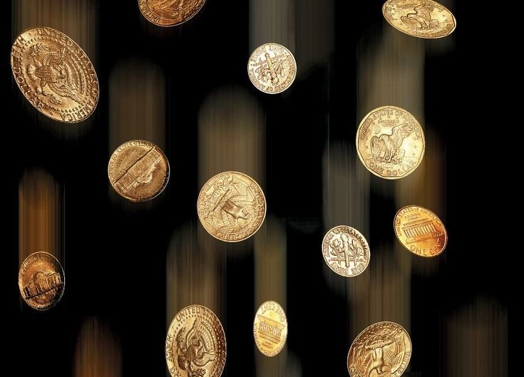 Падающие монеты