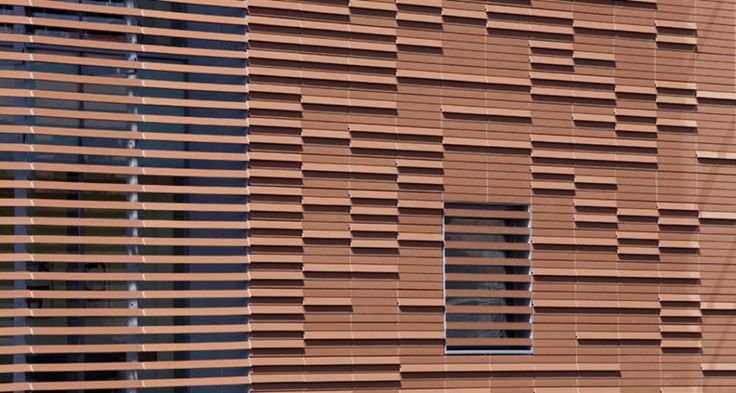 Терракотовые фасады NBK Ceramic