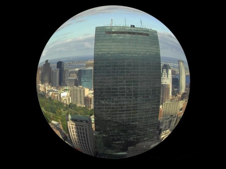 Эффект рыбий глаз в фотошопе