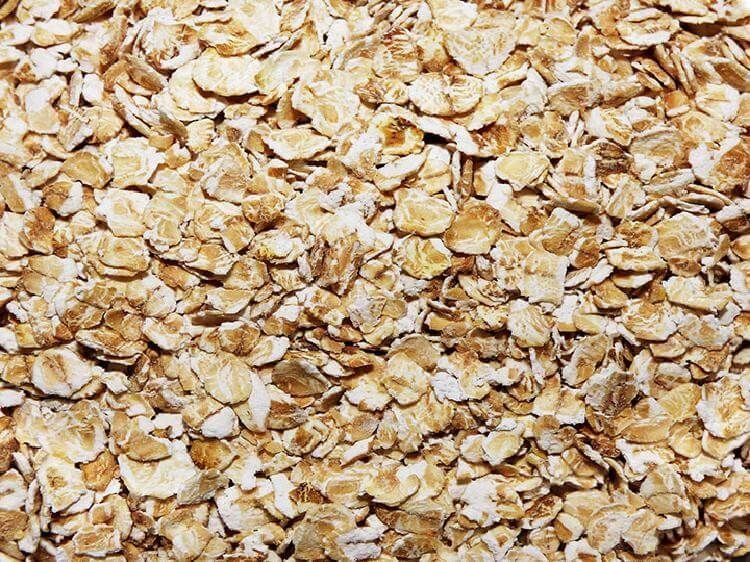 Овсяные хлопья фон