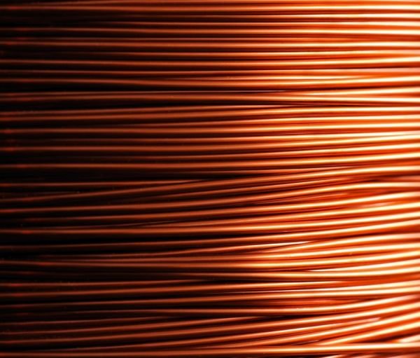 Медный провод текстура