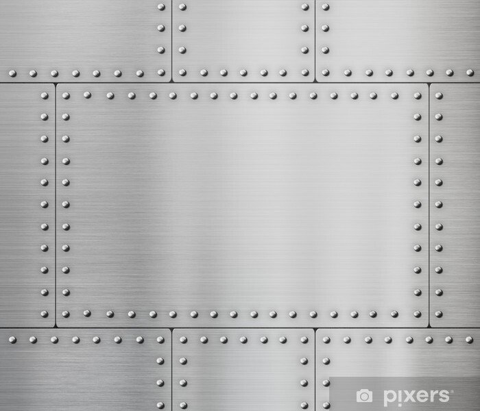 Стальные листы с клепками