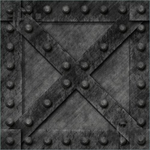 Текстура железного ящика