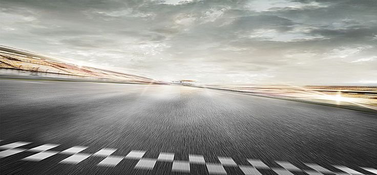 Дорога в движении