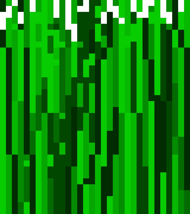 Пиксельная трава