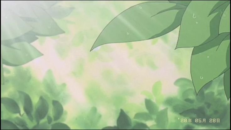 Аниме зелёная листва