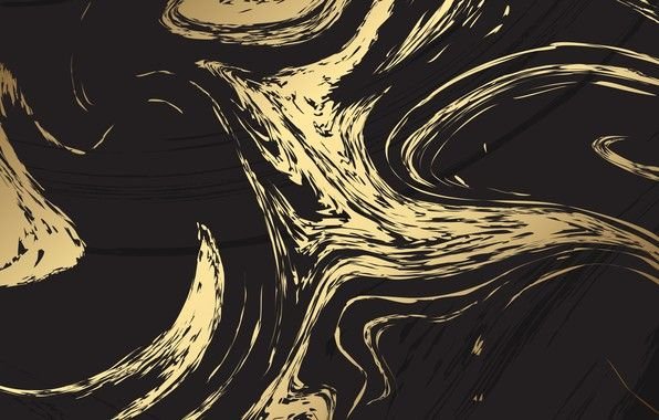 Фон черный с золотом