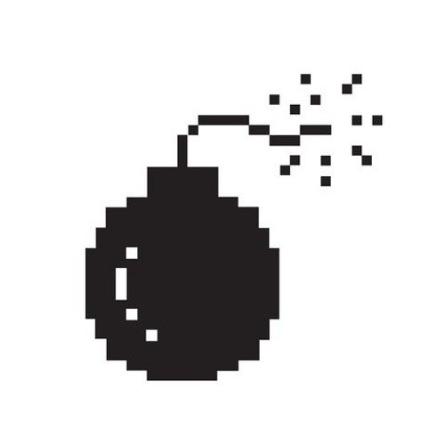 Бомба пиксель