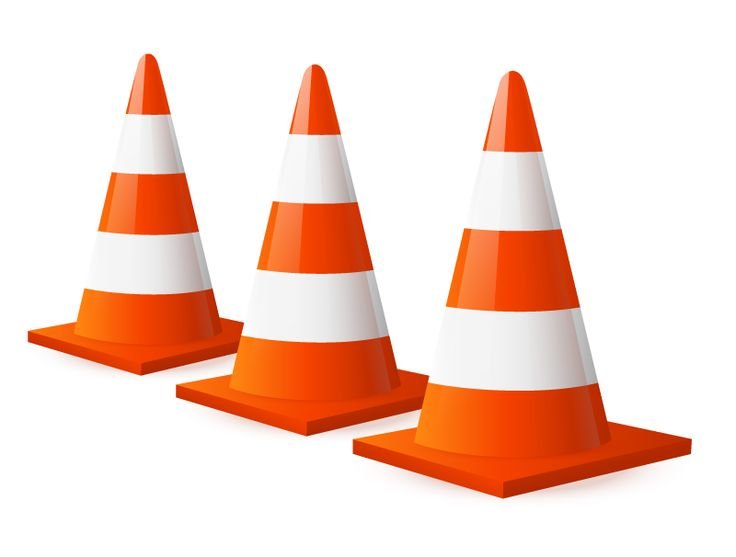 Конус дорожный