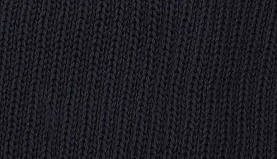 Черная вязаная ткань