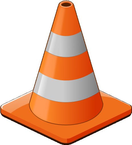 Конус строительный