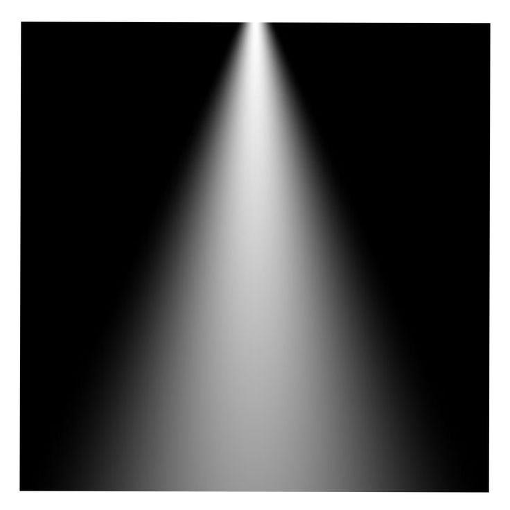 Свет прожектора сверху