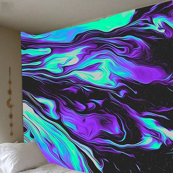 Цветные разводы