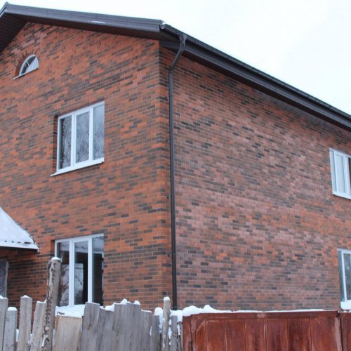 Кирпич ЛСР красный флешинг