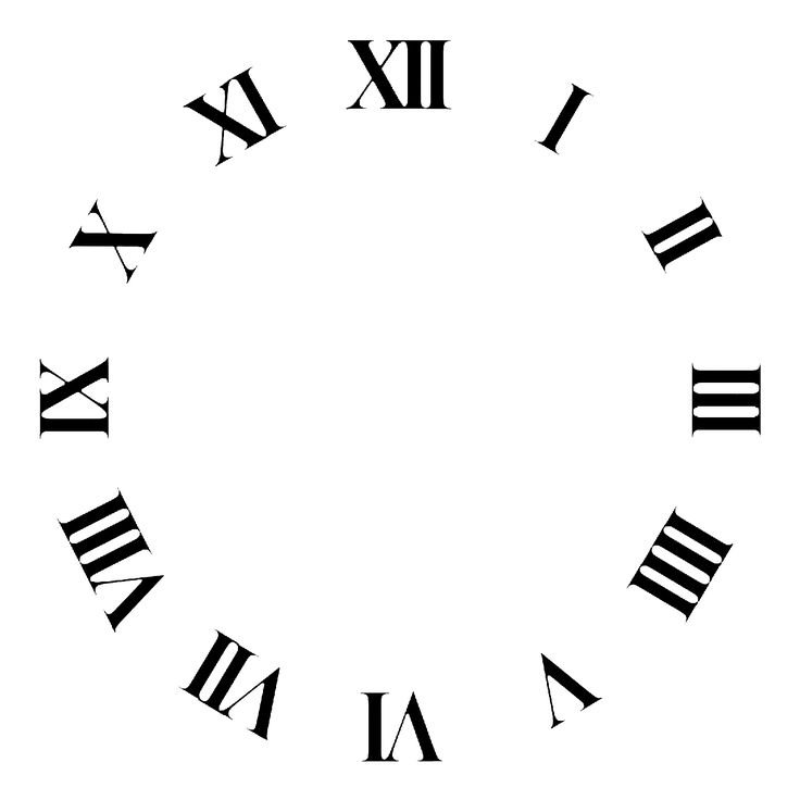 Циферблат часов