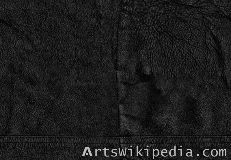 Текстура кожи куртки