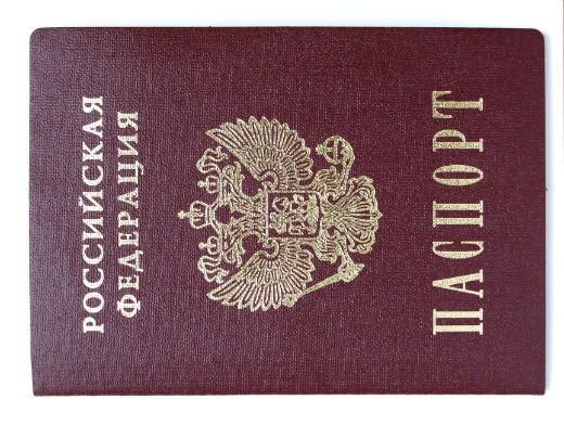 Обложка паспорта на торт