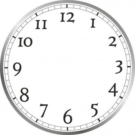 Циферблат часов