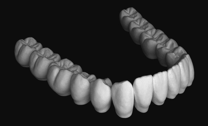 Зуб 3д модель