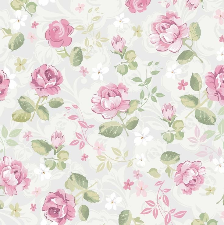 Фон в мелкий цветочек