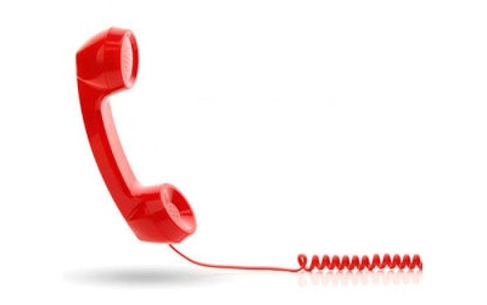 Телефонная трубка с проводом