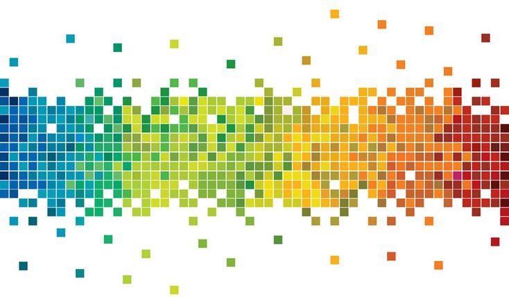 Абстракция пиксели