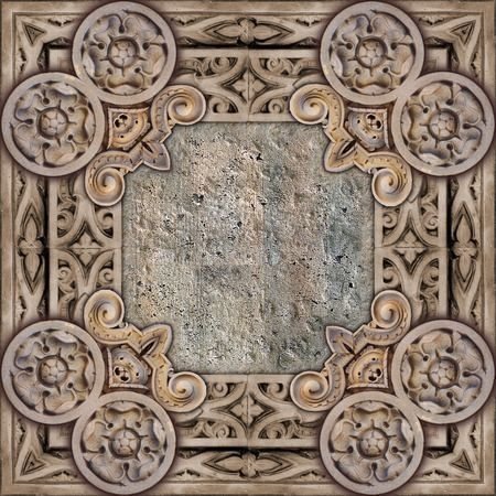 Каменный орнамент