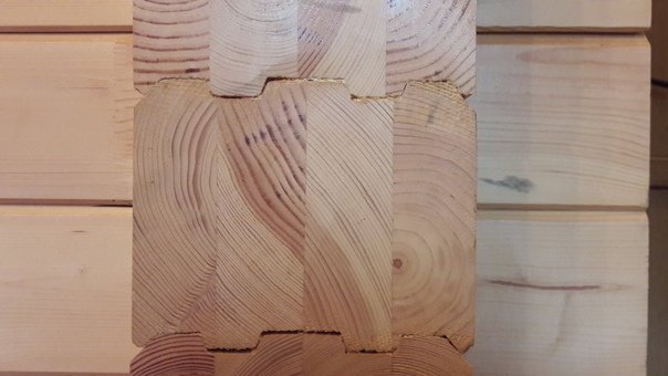 Торец бруса