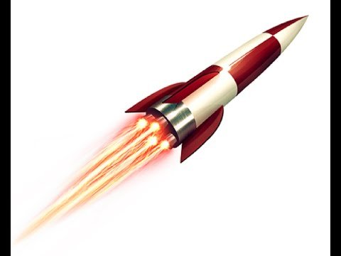 Ракета без фона