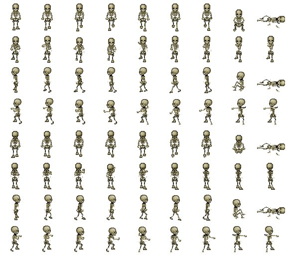 Спрайт персонажа для РПГ