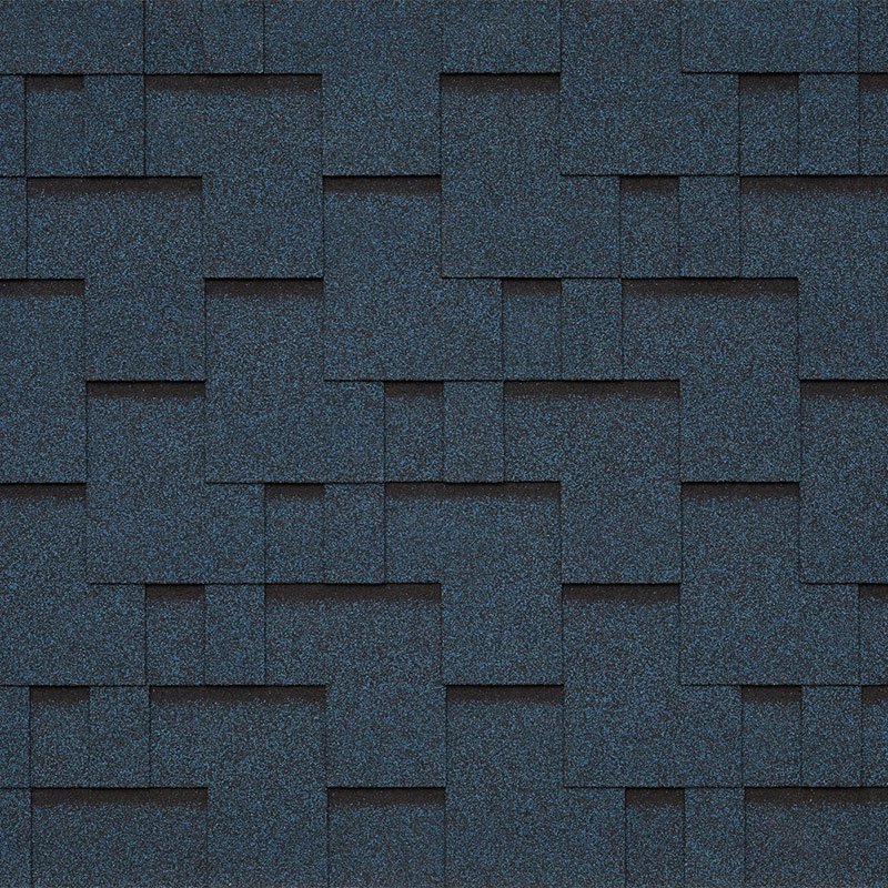 черепица синяя