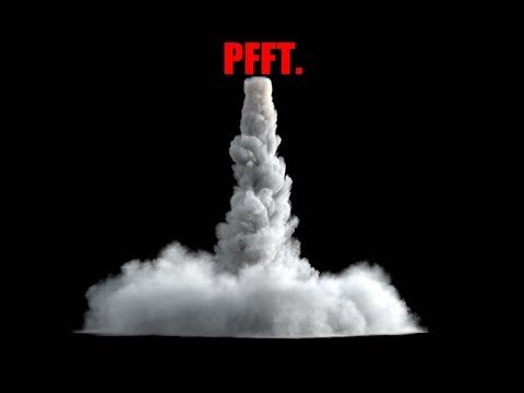 Дым от ракеты