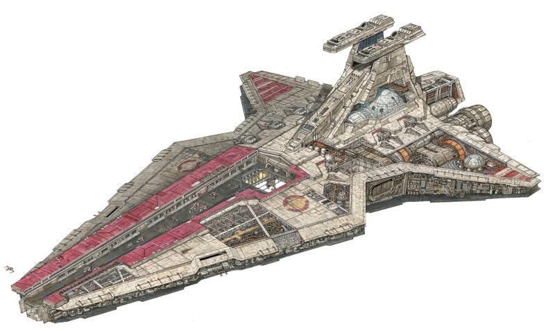 Звёздные войны крейсер Венатор
