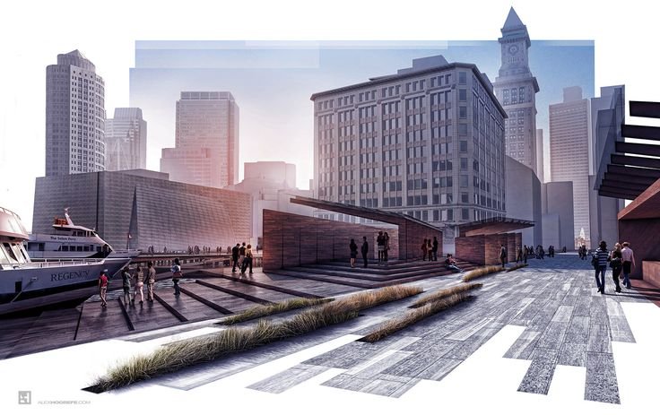 Город для архитектурной подачи