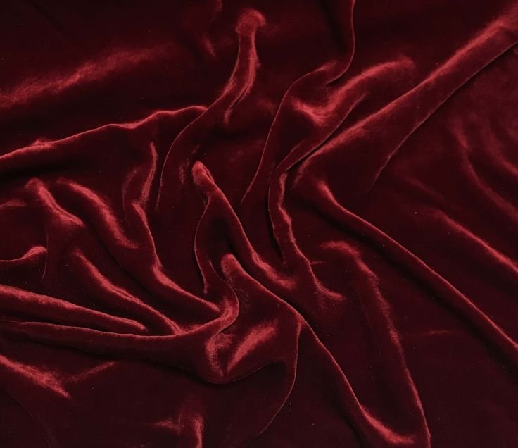 Панбархат ткань бордо