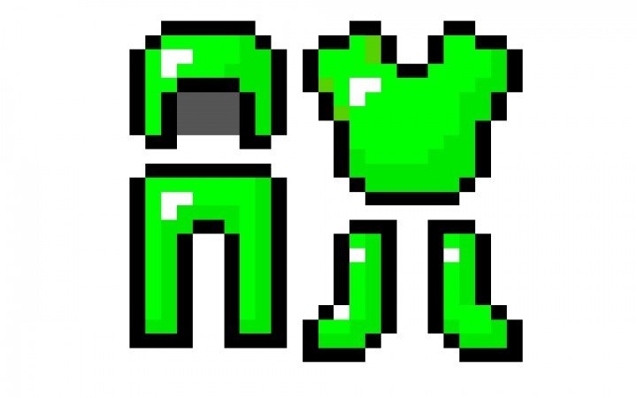 Minecraft алмазная броня