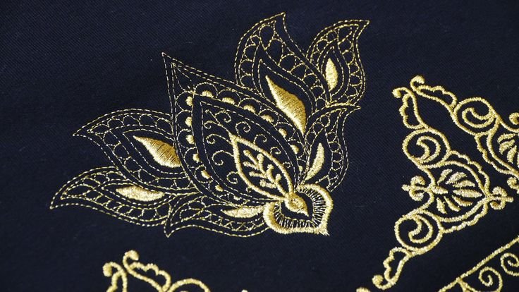 Испанское золотное шитье