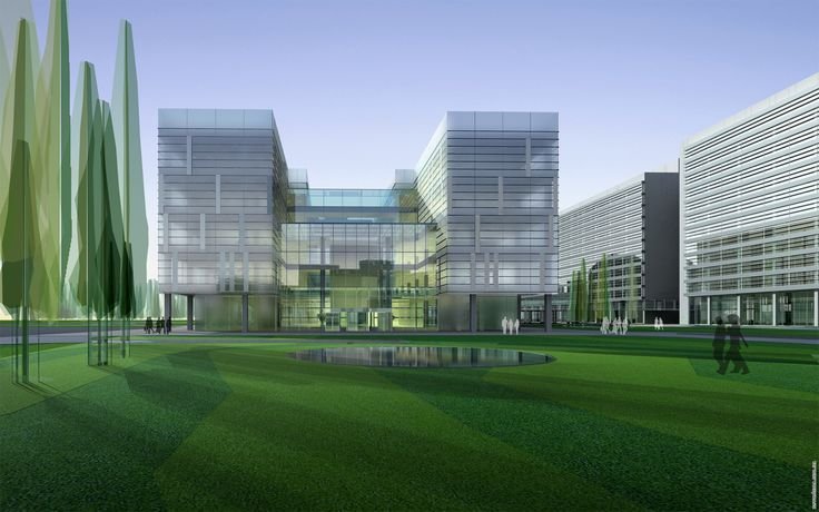 Панорама зданий