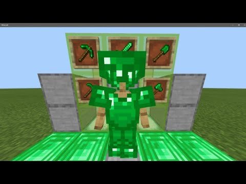 Minecraft Emerald Armor