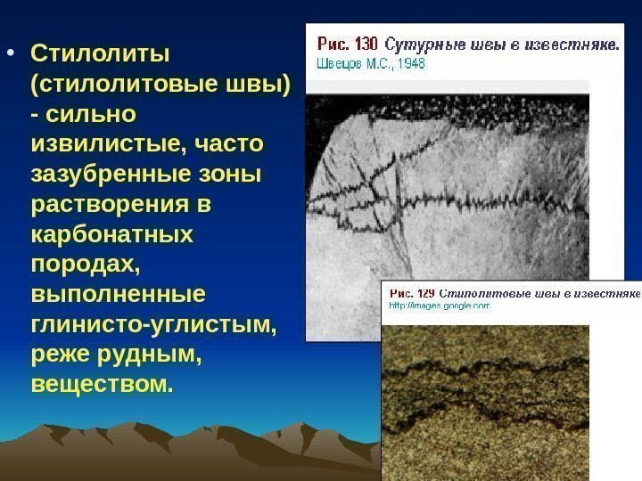 Стилолитовые швы