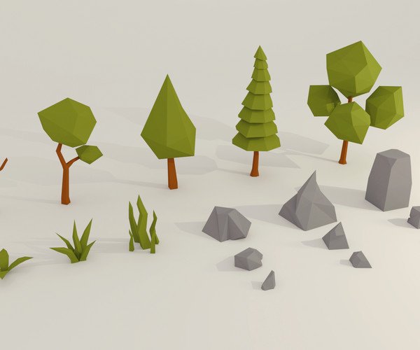АССЕТ пак Low Poly