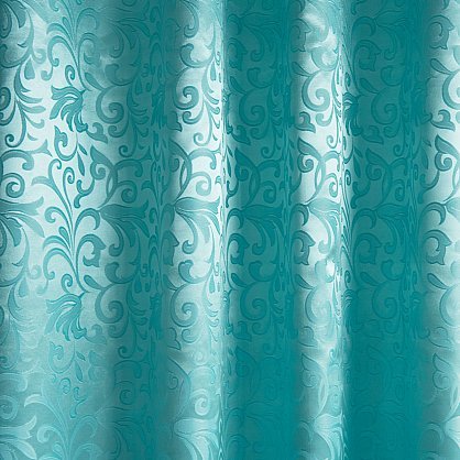 Бирюзовая ткань для штор