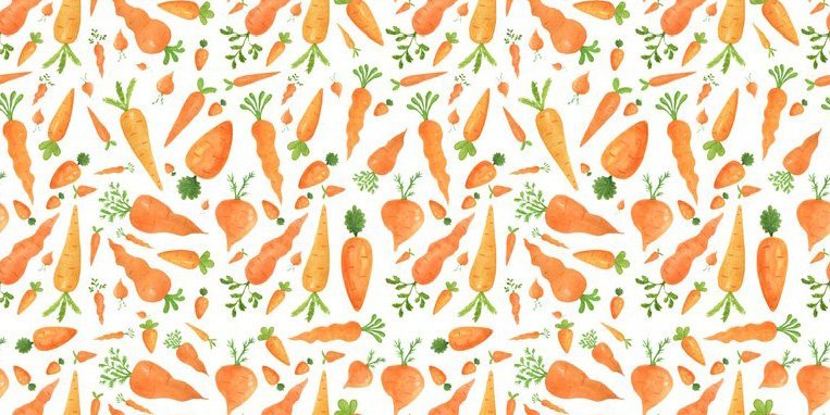 Фон морковки